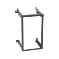 Rack PanZone de Montaje en Pared, de 19" Rieles Numerados y Roscados #12-24