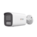 Cámara Dual Light + ColorVu Bala IP 4 Megapixel Lente 4 mm 50 mts IR + 50 mts Luz Blanca Micrófono Integrado ACUSENSE Lite Exterior IP67 WDR 120 dB PoE Micro SD ONVIF DS-2CD1T47G2H-LIUF