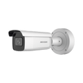 Cámara Bala IP 4 Megapixel Lente Mot. 2.7 a 13.5 mm 60 mts IR EXIR Exterior IP67 IK10 Anticorrosivo WDR 120 dB PoE + Micro SD 4 Analíticos: AcuSenseDeteccion FacialConteo de Personas por Cruce y Zona DS-2CD3646G2T-IZSY(H)