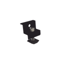 Sujetador Final Anodizado Negro 30mm 35mm Riel 5 y 8 Paneles Solares EPCOM POWERLINE EPLECN230/35B