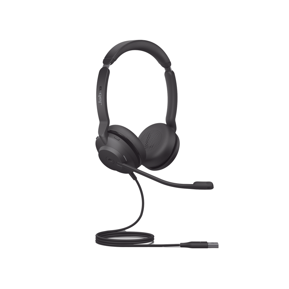 Auricular Jabra Evolve2 30SE, Auricular stereo versión MS con aislamiento de ruido, indicador de ocupado (Busylight) (23189-999-979) - SILYMX