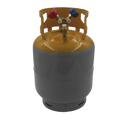 Cilindro Tanque Portátil 30 Libras Refrigerante 3.0 Mpa Válvula Y EPCOM POWERLINE HBS-30