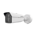 TandemVu Bala IP Dual 4 Megapixel 2 Lentes Lente Fijo 4 mm ColorVu y Lente Mot. (5 a 20 mm DarkFighter X) Luz Dual IR y Luz Blanca IP67 IK10 Reconocimiento Facial ACUSENSE WDR 140 dB DeepinView Búsqueda por Atributos IDS-2CD8A48G0-XZS(5-20/4)
