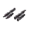 Conector MC4 Doble Bifurcador Paneles Solares 30A 1000V IP67 EPCOM POWERLINE PROSECB-02