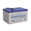 Batería 12V 12AH Respaldo AGM VRLA 5 Años Terminales F2 UL Power Sonic PS-12100-F2