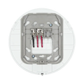 Base Audiovisual Inalámbrica Direccionable Montaje Techo Blanco SWIFT Fire-Lite WAV-CWL