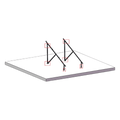 Caja de Accesorios Montaje Aluminio Anodizado Tornillería SS304 para Kit EPL-GM01-2X2V2 EPCOM POWERLINE BOX-GM01-2X2