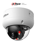Camara Domo IP 8MP 4K Antivandalica Lente 2.8mm Iluminador Dual SMD 4.0 AI SSA PoE IP67 IK10 Dahua DH-IPC-HDBW3849E-AS-IL