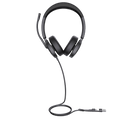 Auriculares ANC Híbrido 4 Micrófonos Certificados Microsoft Teams USB-C con Adaptador USB-A 20Hz-20kHz Yealink UH48-DUAL-TEAMS-USB-C/A
