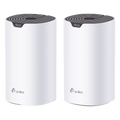 Kit Mesh Wi-Fi Doble Banda AC1900 Mbps 3 Puertos Gigabit WAN LAN 3 Antenas Internas Administración por App Cobertura Inteligente TP-LINK DECOS7-2PACK