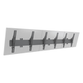Soporte de Pared para TV / Riel Triple / Capacidad 110 lbs (50 kg) / Compatible 32"-65" / VESA 100x100-600x400 mm / Ajuste Ángulo 5°-15° / Montaje Profesional