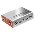 Convertidor de Medios PoE Gigabit 802.3af/at SFP 1G Fibra 25 km WI-TEK WI-MC-111GP
