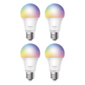 Foco Inteligente Wi-Fi / Multicolor A60 E27 / 806 Lúmenes / Regulable 1-100% / 2500-6500 K / Control por Voz / Monitoreo de Energía