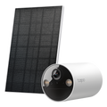 Kit Cámara Solar IP / 2K 3MP / Visión Nocturna Color / Batería 6400 mAh 180 Días / IP65 / Detección IA Personas / Audio Bidireccional