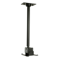 Soporte de Techo para LCD / Ajustable 18"-30" o 36"-48" / Inclinación -5° a +20° / Orientación Paisaje o Retrato / VESA 75/100 mm / Carga Máxima 40 lb (18.1 kg) / Incluye Placa de Techo y Hardware