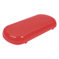 Domo de señalización industrial / Compatible X605R / Material UV resistente / Color rojo