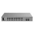 Switch Smart Cloud PoE+ / 20 Puertos Gigabit / 16 Puertos PoE+ 250 W / 2 SFP 1G / Switching 40 Gbps / Forwarding 29.76 Mpps / Protección 6 kV / Gestión Cloud