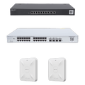 Solución de Red / 350 Usuarios Concurrentes / 4 WAN / 600 Mbps / Balanceo de Carga / Cloud Gratuito