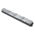 Barra de Luz de Advertencia 4 Módulos LED Rojo-Azul 10-16 VCC 3A Aluminio 11 Patrones EPCOM INDUSTRIAL SIGNALING XL127H4RB