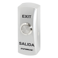 Botón Metal Antivandalismo Montaje Superficial Relevador NO/COM/NC 1A 24V UL Enforcer Secolarm PB5318SQ