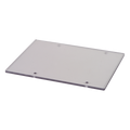 Placa Posterior de Policarbonato / Resistente a Intemperie / Compatible con Cubiertas Serie Stopper II y Weather Stopper / Uso en Exteriores