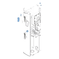 Refacción para barrera / Tope mecánico de final de carrera / Ajustable / Compatible G4140Z y GARD4