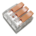 Conector Compacto 1 Entrada 2 Salidas 10AWG-20AWG 450V 221-613
