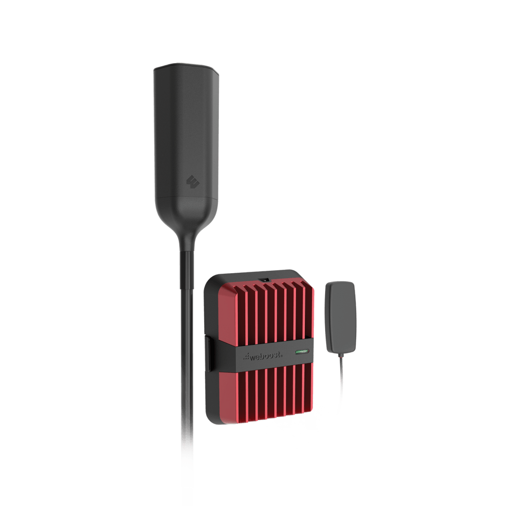 Kit amplificador de señal celular 4G LTE, 3G y Voz. Drive Reach OTR. Especial para Tractocamión y Pick up Pesados. Soporta múltiples dispositivos. Opera con los principales operadores. - SILYMX