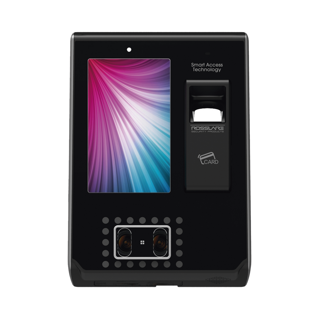 Lector biometrico de Huella y reconocimiento Facial con lector de PROX (125Khz) y Mifare (13.56 Mhz) - SILYMX