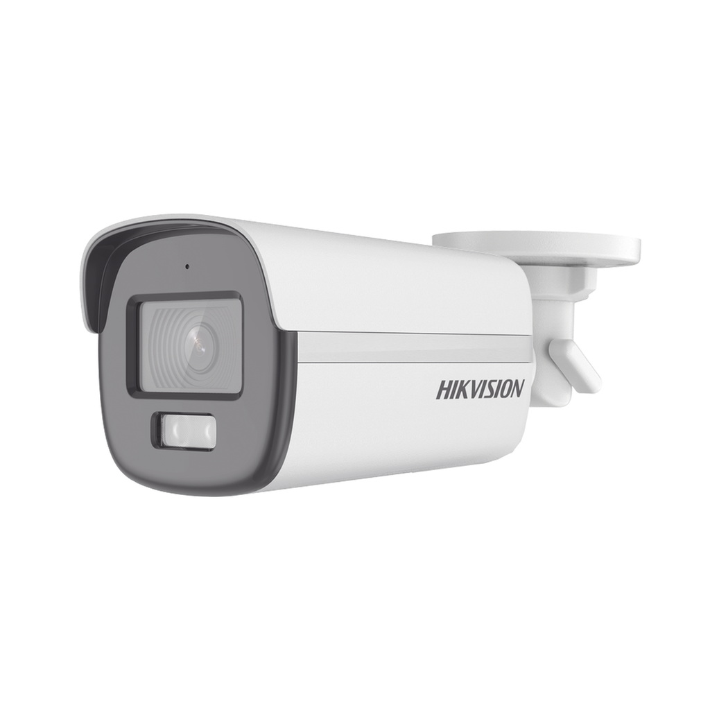 Cámara Bala TURBOHD 3K (5MP) / Lente 3.6 mm / Micrófono Integrado / Imagen a color 24/7 / Luz Blanca 40 mts / Exterior IP67 / dWDR / 4 Tecnologías - SILYMX