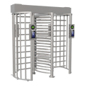 Torniquete Doble Carril Cuerpo Completo Bidireccional Exterior Acero Inoxidable SUS304 30 Personas/Min Hikvision DS-K3H4420-120/PG-DM60