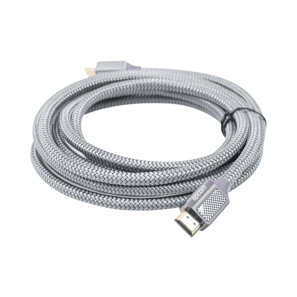 Cable HDMI de Alta Resolución en 8K / Versión 2.1 / 3 Metros de Longitud (9.84 ft) / Recomendado para Audio eARC / Dolby Atmos - SILYMX