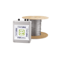 Kit de Cable Sensor Perimetral IRONCLAD para Cercas Ciclónicas / 152 METROS / 1 ZONA / Sin Falsas Alarmas por Viento / TODO Incluido