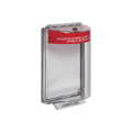Cubierta Universal Transparente Sirena 105dB Texto Español Policarbonato UL ADA STI STI-13020FR-ES