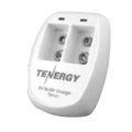 Cargador rápido de 2 compartimientos para baterías Ni-MH; Aplicable en baterías de 9 V