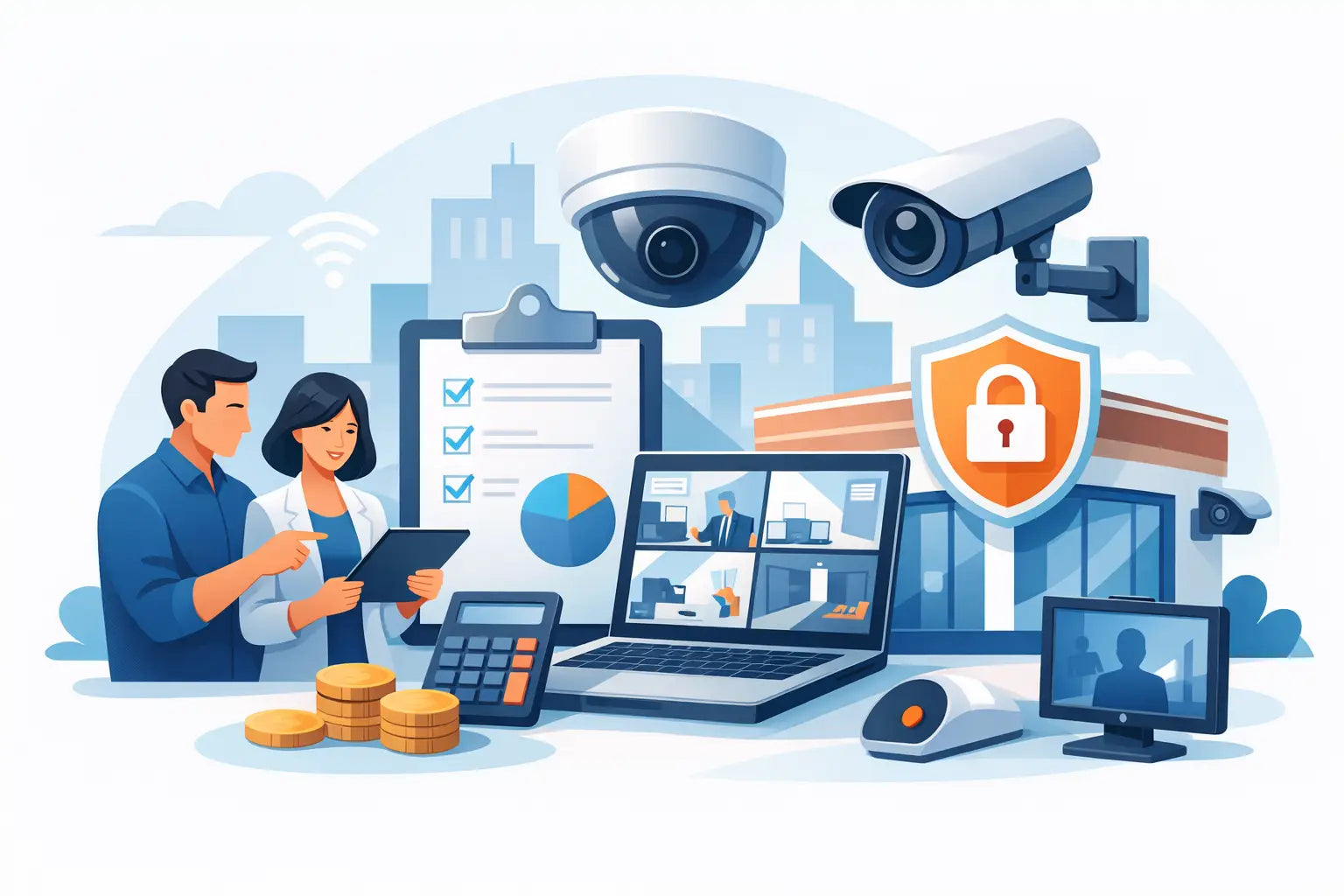 Cómo cotizar videovigilancia para negocio