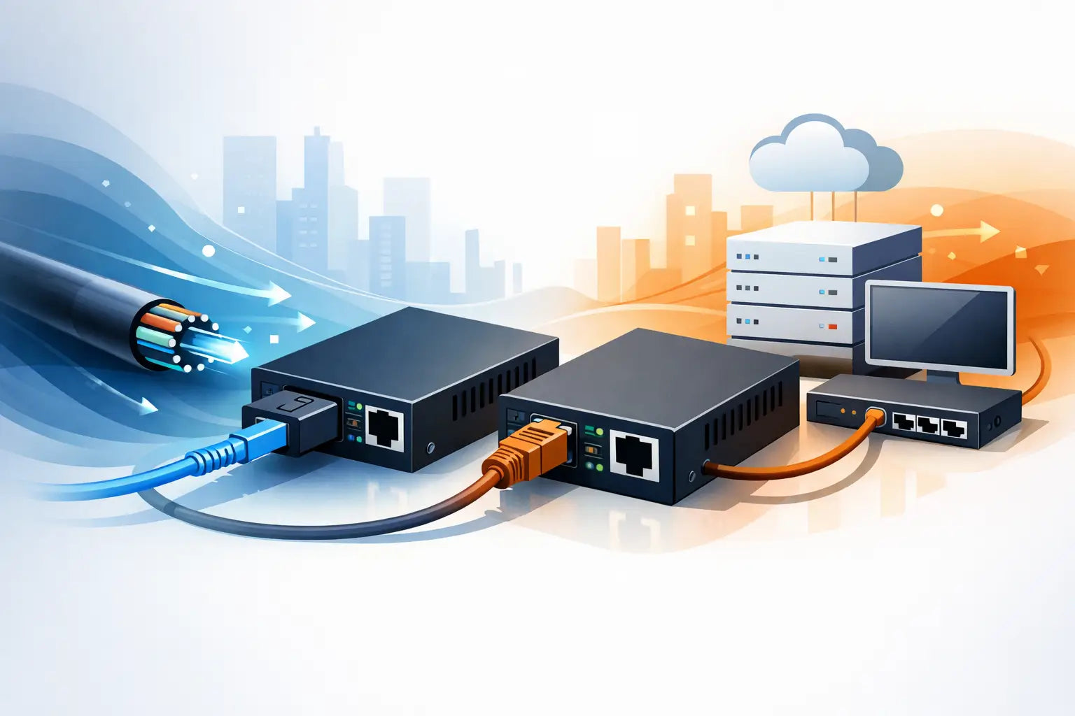 Convertidor de medios fibra: cómo elegirlo