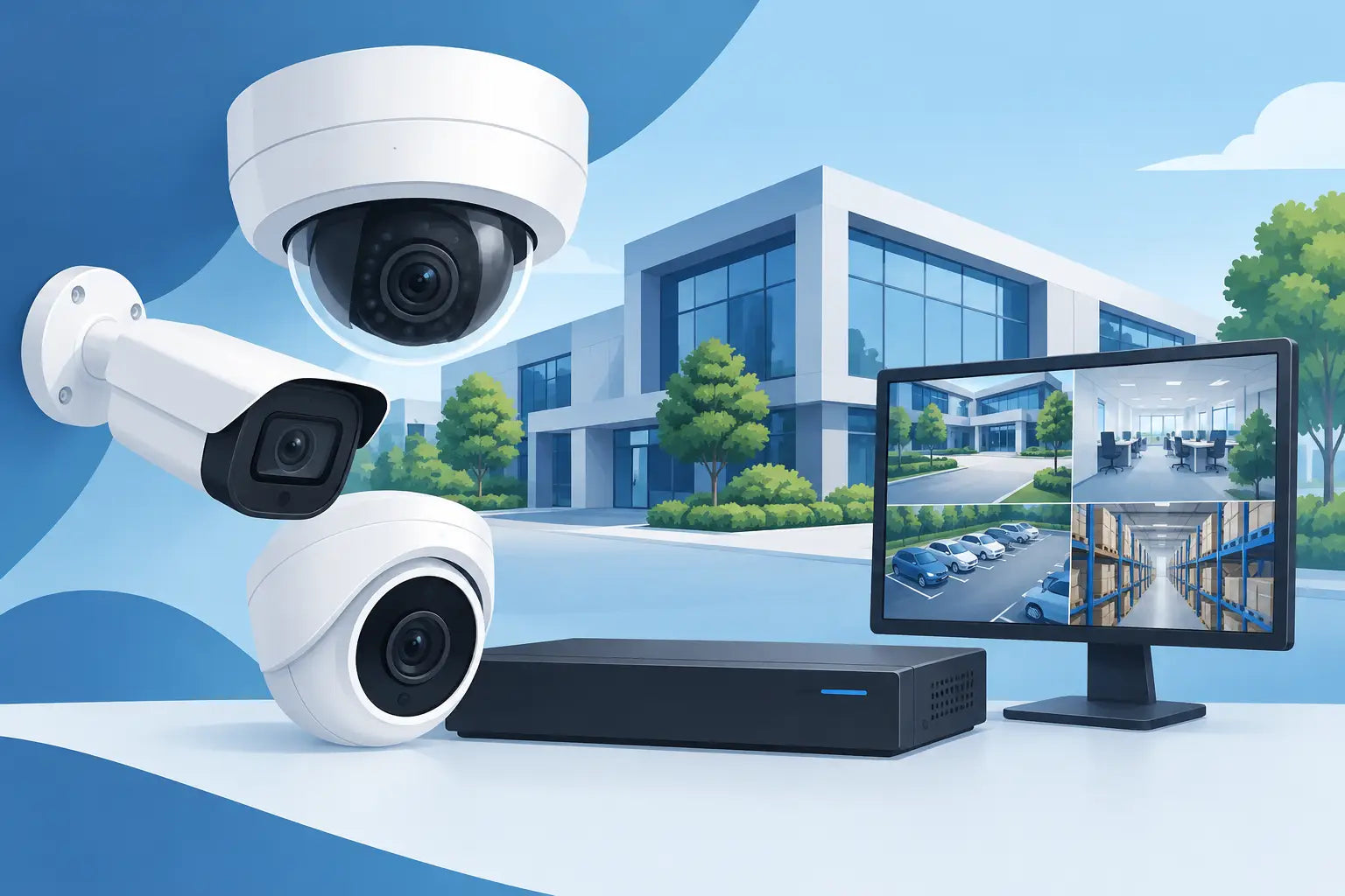 Marcas de videovigilancia profesional para proyectos