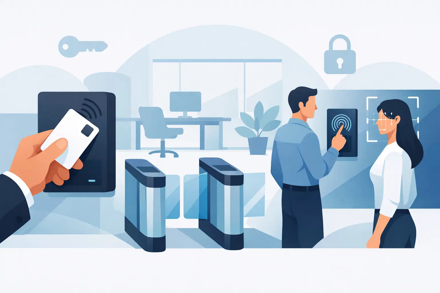 Control de acceso para oficinas: qué elegir