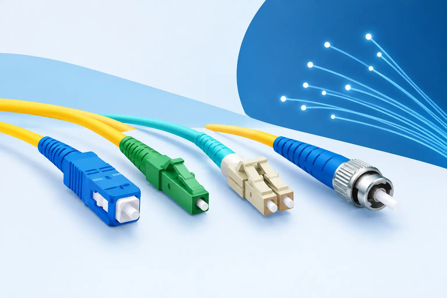 Mejores conectores ópticos para redes de fibra