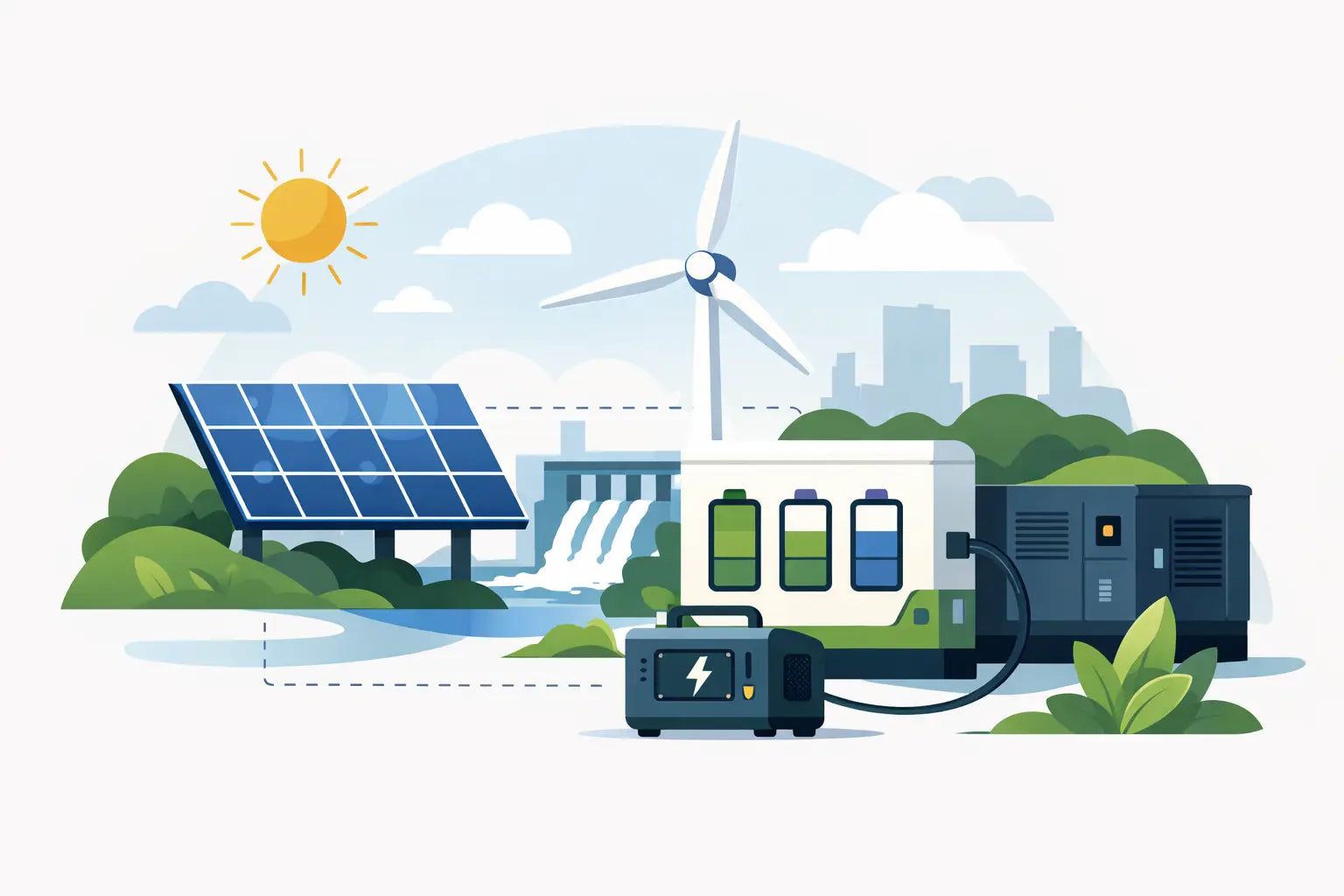 Mejores soluciones para respaldo energético