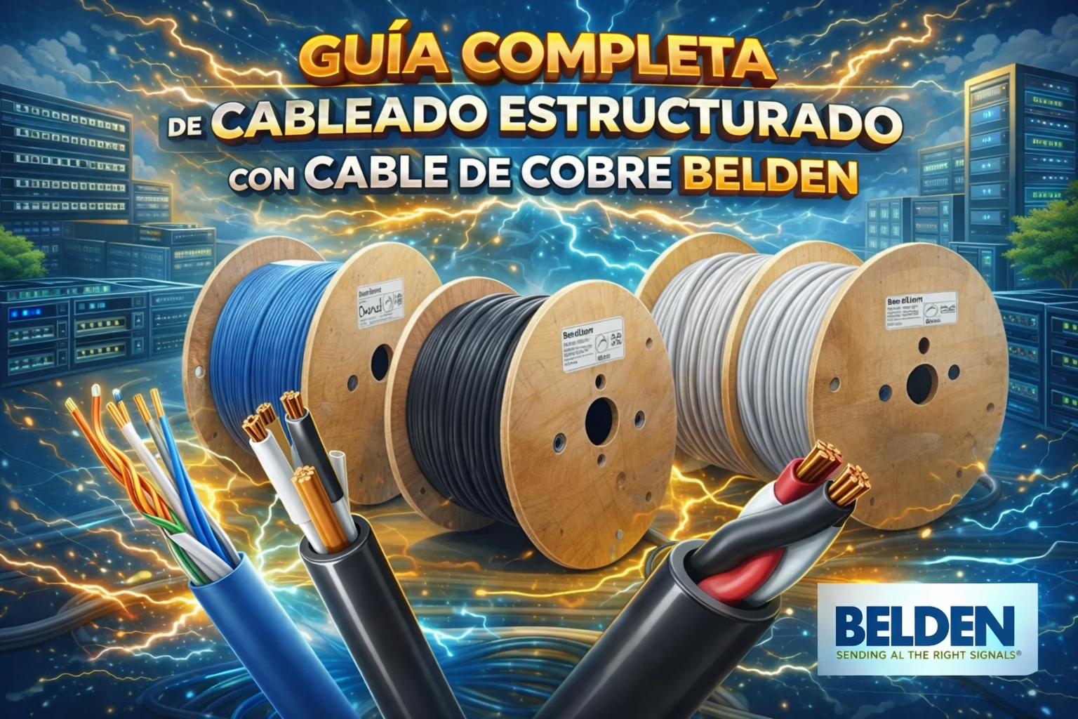 Guía Completa de Cableado Estructurado con Cable de Cobre Belden - SILYMX