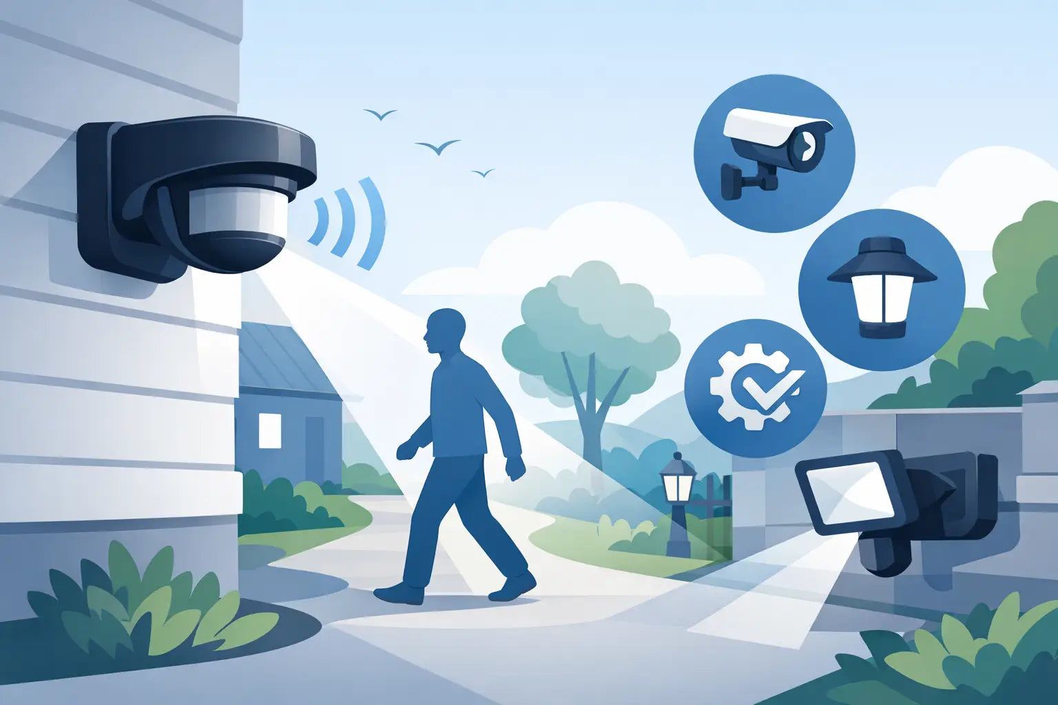 Sensor de movimiento exterior: cómo elegirlo