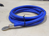 Cable para Baterias 2.2m Azul Calibre 2 AWG Terminales de Ojo Conexion Bancos Baterias UPS - EPCOM POWERLINE CBL-2AWG-2.2B