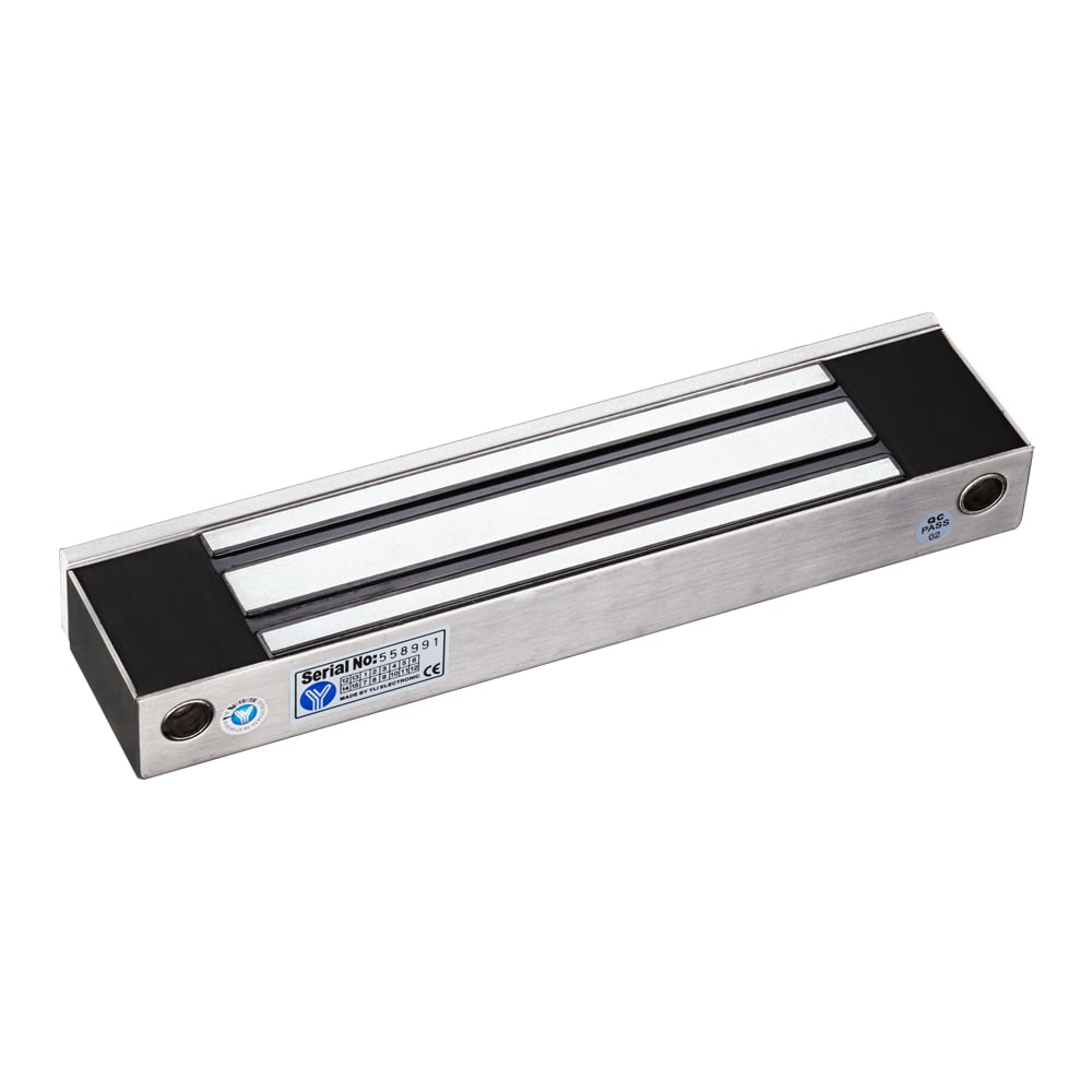 Paquete con chapa de 350 kg 800 Lb para uso en exteriores o interiores IP68 uso en puertas de metal vidrio o madera incluye soporte de fijación ZL YM-350WS - SILYMX