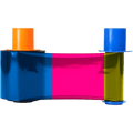 Cartucho Ribbon YMCKOK Full Color 2 Resinas Negras 250 Impresiones para DTC1250e y DTC1000 HID 045031