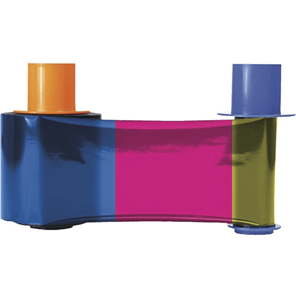 Ribbon Impresora de Tarjetas Full Color YMCKOK 600 Impresiones Resina y Sublimación HID 045631 - Imagen 1
