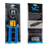 Pinzas Para Rematar Plugs Rj45 De Alimentación Pasante 078-2152_EZC - SILYMX