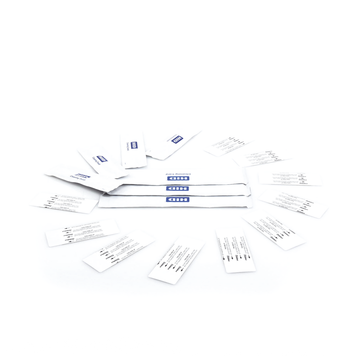 Kit de limpieza para impresoras de tarjetas / 10 servicios / 10 tarjetas rodillos / 3 lengüetas alcohol / 4 isotopos cabezal HID - Imagen 3