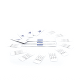 Kit de limpieza para impresoras de tarjetas / 10 servicios / 10 tarjetas rodillos / 3 lengüetas alcohol / 4 isotopos cabezal HID - Imagen 3